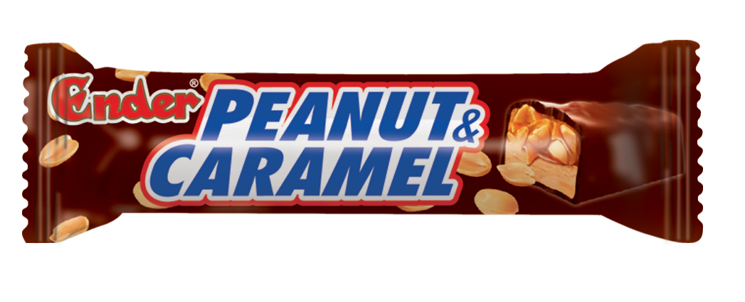 Ender Peanut & Caramel Kokolin Kaplı Yer Fıstıklı Nouga Bar